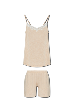 Two-piece pajamas natural elegance od Hanro