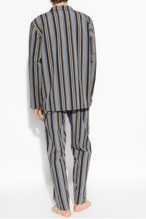 Hanro Striped Pattern Pyjamas