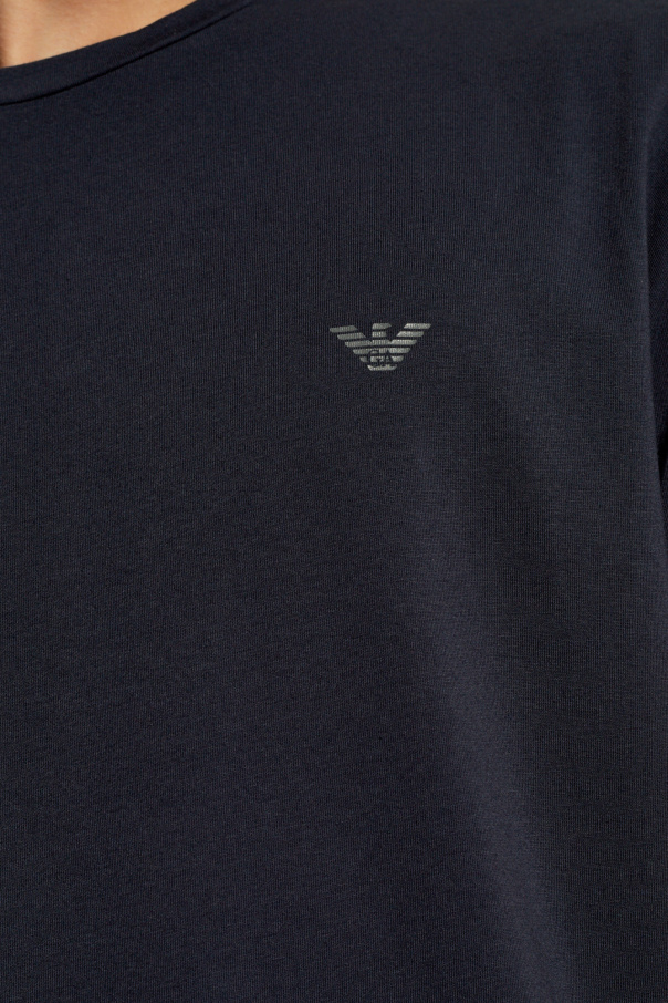 Emporio Armani Dwuczęściowa piżama z logo