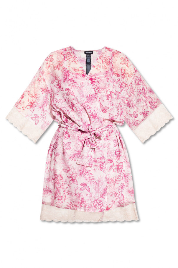 Emporio armani acqua Floral bathrobe