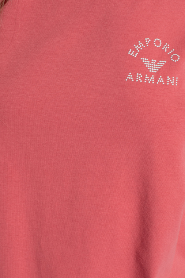 Emporio Armani Dwuczęściowa piżama z kolekcji ‘Sustainability’