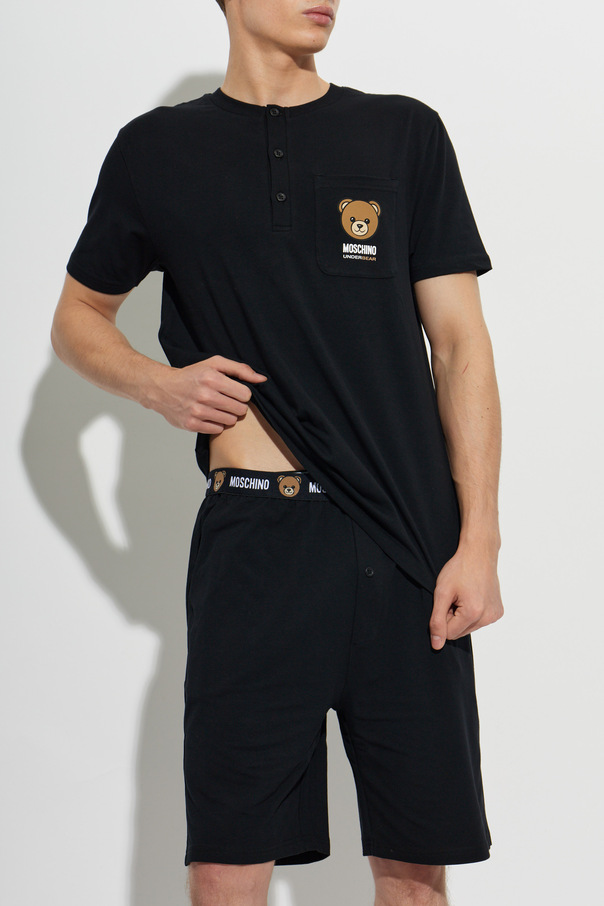Moschino Two-piece pyjama set from the ‘Active’ line