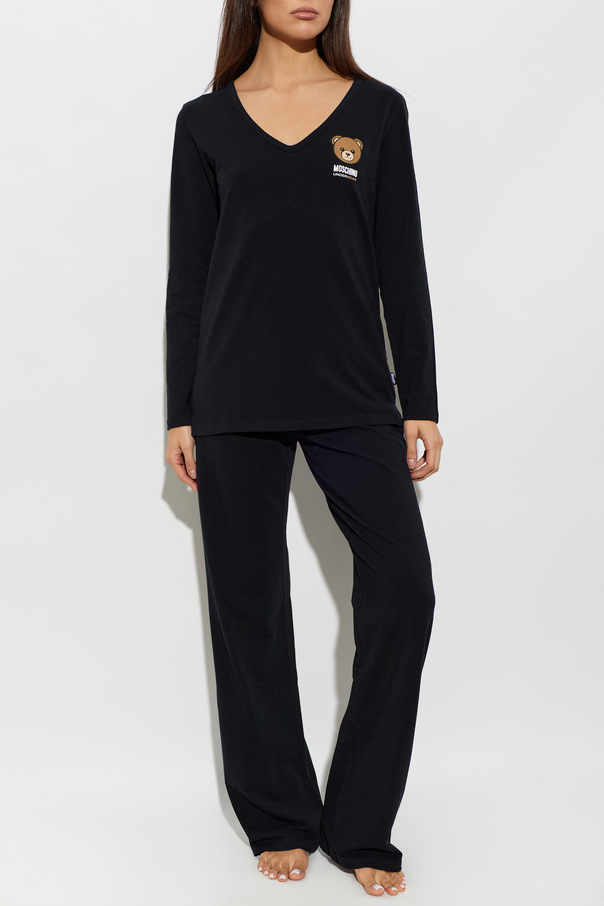 Moschino Pijama de dos piezas de la línea «Active»