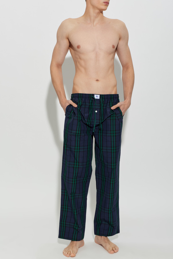 Burberry Pyžamové kalhoty ‘Polden’