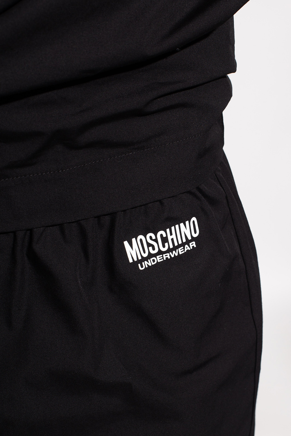Moschino Underwear LEGGINGS - Pyjama bottoms - black 