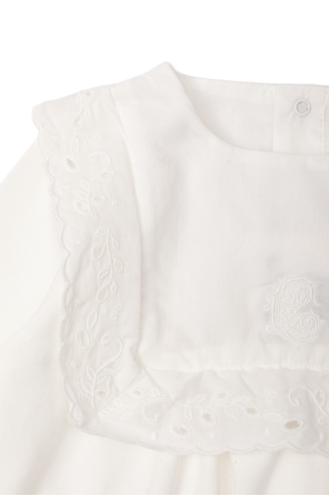 Chloé Kids Conjunto para bebé: babygrow, manta acolchoada