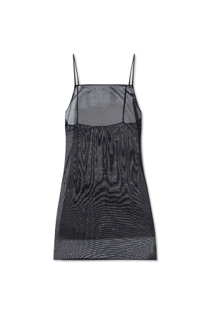 Nightdress with decorative finishing