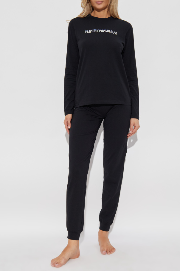 Emporio Armani Dwuczęściowa piżama