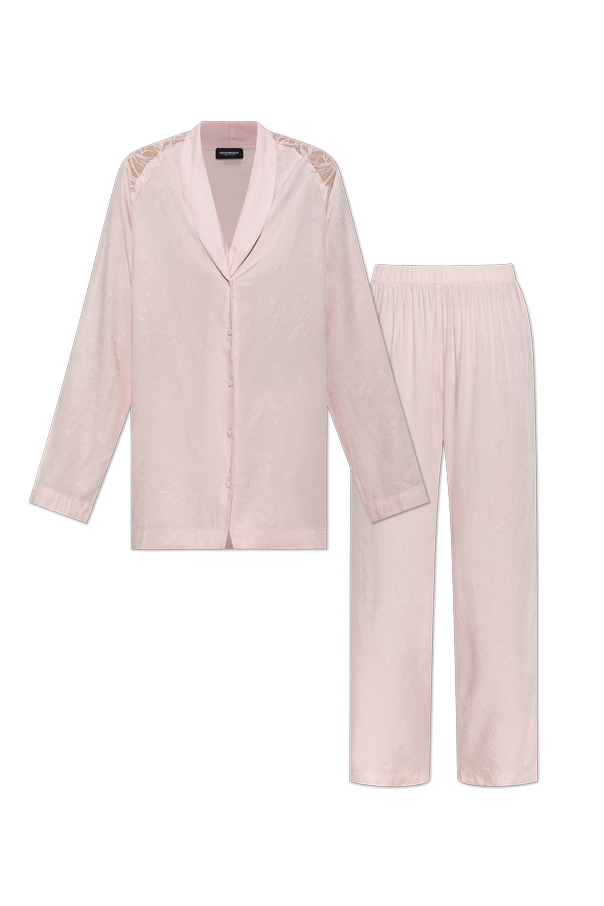 Two-piece floral pyjamas od Emporio Armani