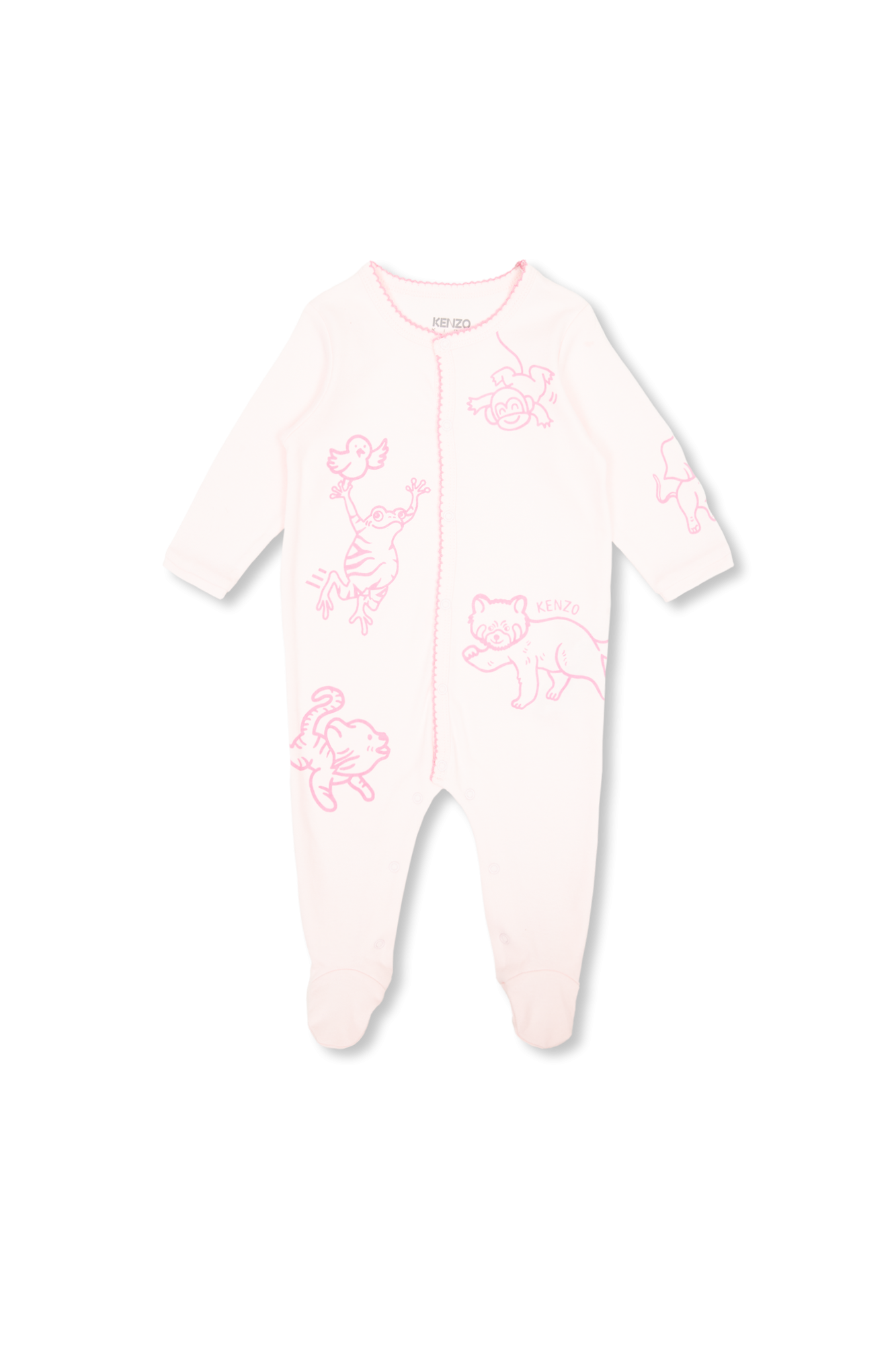 Kenzo Kids Babygrow with logo