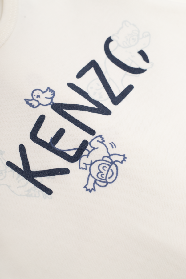 Kenzo Kids Babygrow with logo