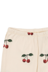 Konges Sløjd Two-piece pyjama with cherry motif