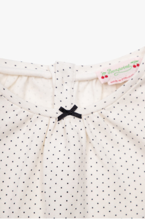 Bonpoint  ‘Ailette’ two-piece pyjama with polka dots