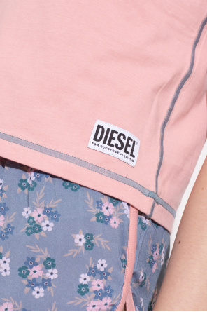 Diesel 'UFKIT-PIYUKIN' top and shorts pyjama