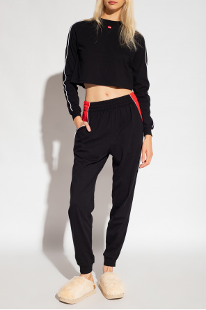 Diesel ‘UFSET-SLIMMY-TOOL’ two-piece pyjama