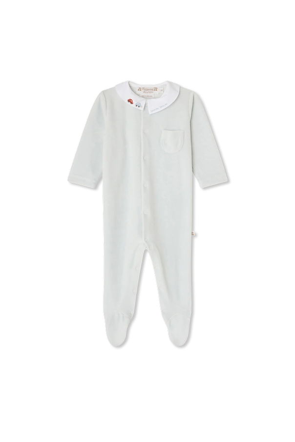 Velour baby sleepsuit 'Tilouan' od Bonpoint 