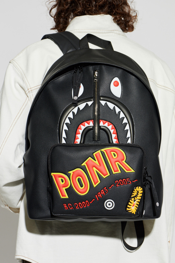 A BATHING APE® Backpack with print
