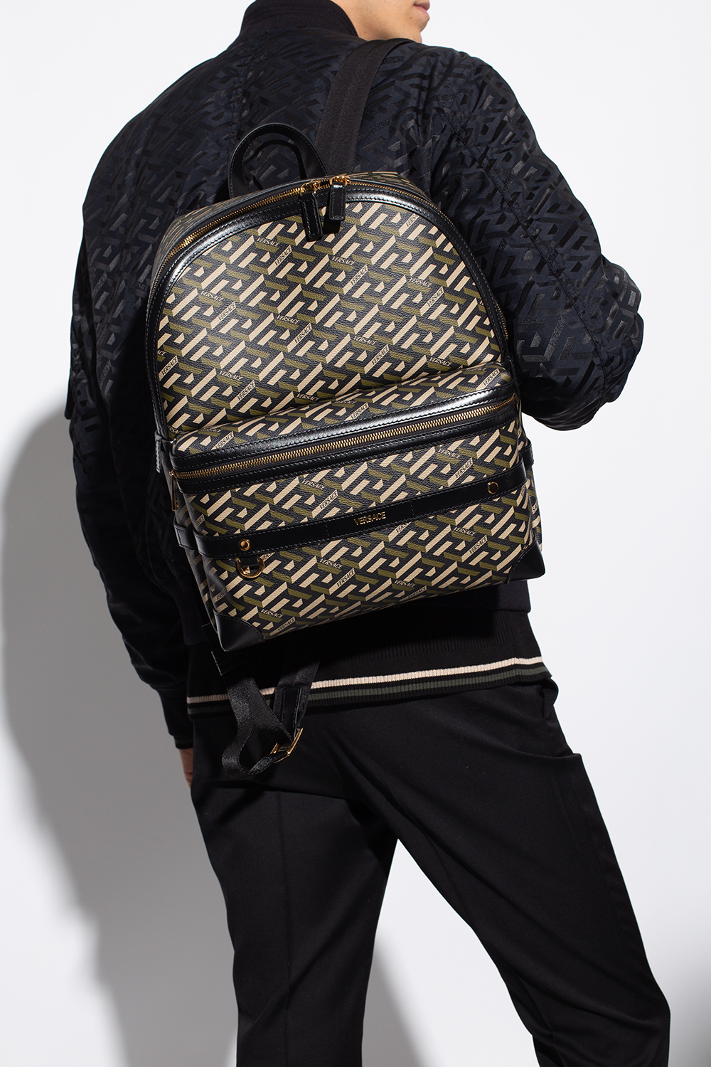 Versace ‘La Greca’ backpack