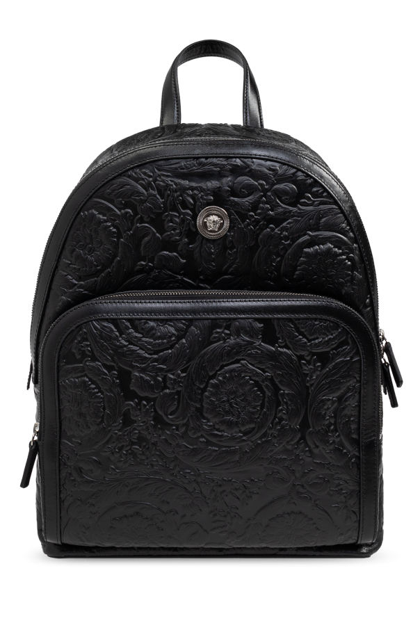 Versace Backpack with `Barocco` pattern