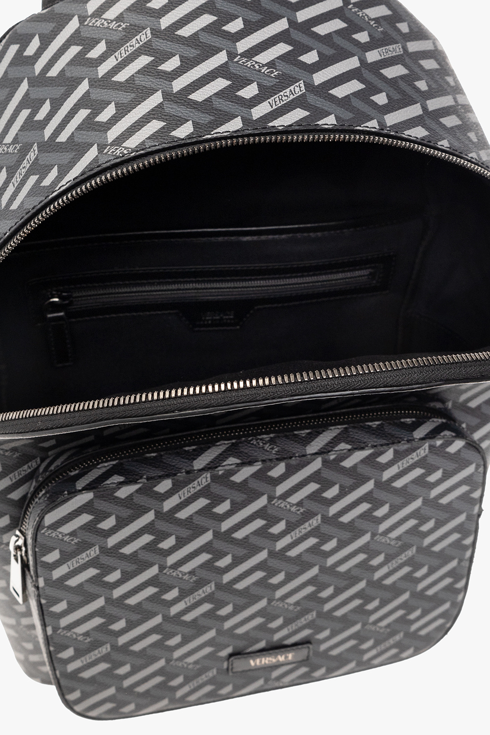 Versace valentino garavani black print bag