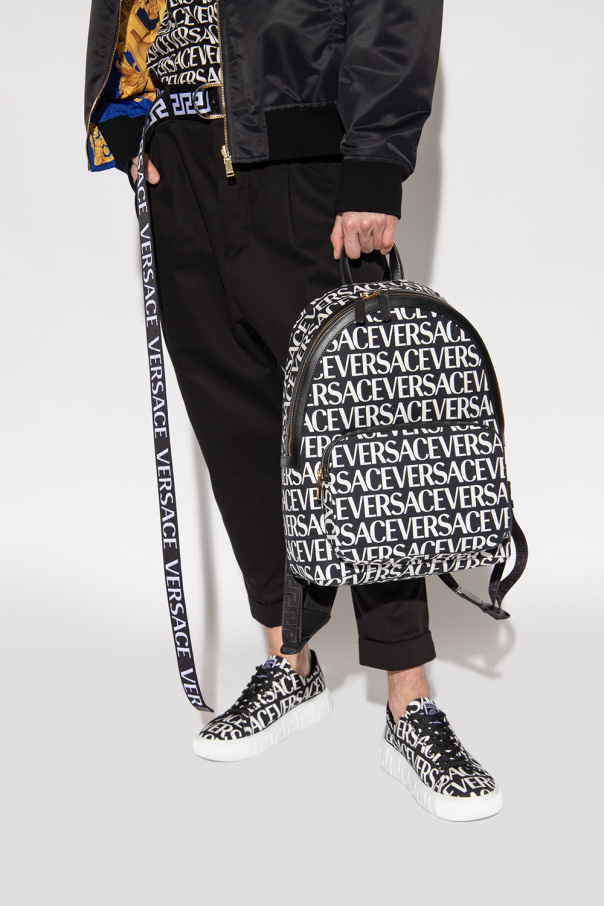 Versace Monogrammed Tide backpack