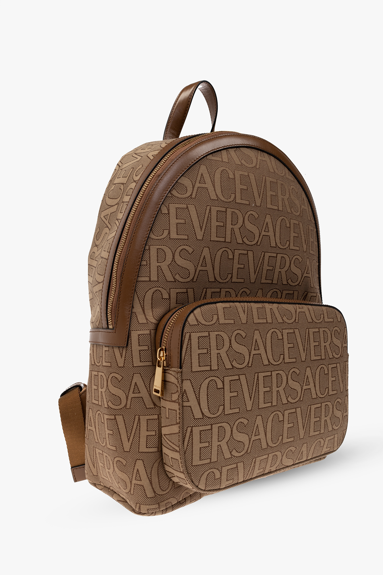 Versace Vangarde Roll-Top Backpack