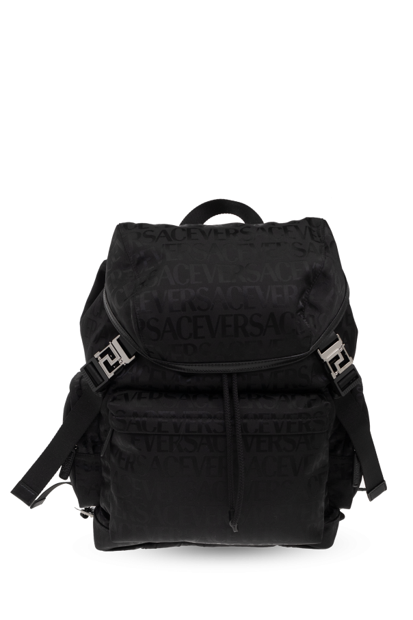 Versace backpack tackle with logo