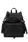 Versace BLACK Backpack with logo
