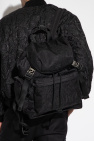 Versace BLACK Backpack with logo