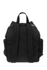 Versace BLACK Backpack with logo