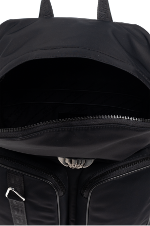 Versace Backpack with "Medusa" head-shaped appliqué