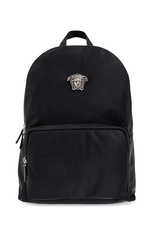 Versace Backpack with an application in the shape of the head of Medusa