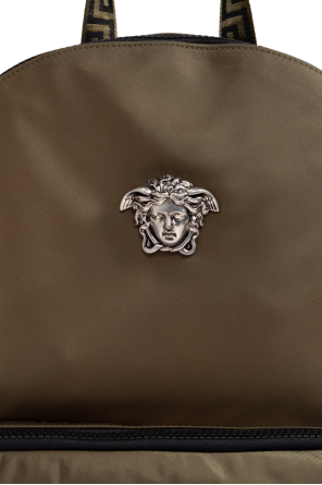 Versace Mochila con aplicación en forma de cabeza de Medusa