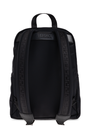 Versace Backpack with an application in the shape of Medusa's head