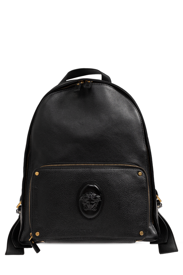 Leather backpack 