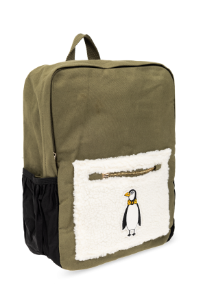 Mini Rodini Backpack with penguin motif