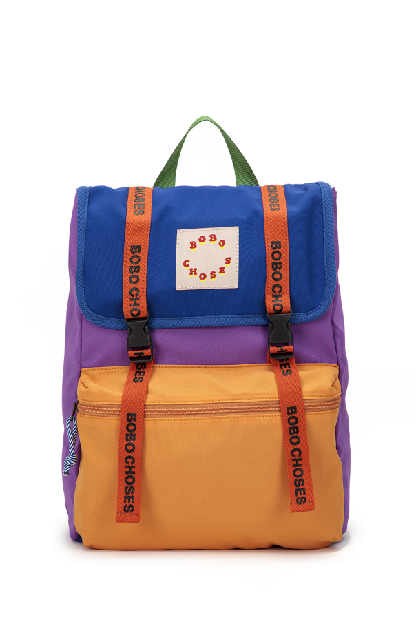 Bobo Choses Dsquared2 logo-patch messenger bag