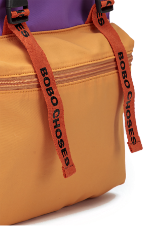 Bobo Choses logo-print shoulder-strap changing bag