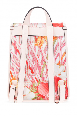 Salvatore Ferragamo Backpack with floral motif