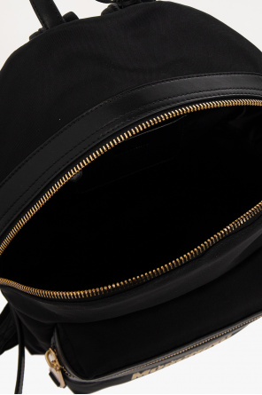 Moschino Chanel Shearling Top Handle Flap Bag