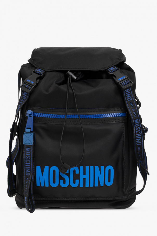 Moschino graphic-print wash bag set