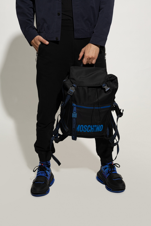 Moschino Black Vitty La Mignon Shoulder Bag