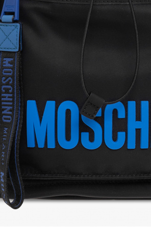 Moschino graphic-print wash bag set