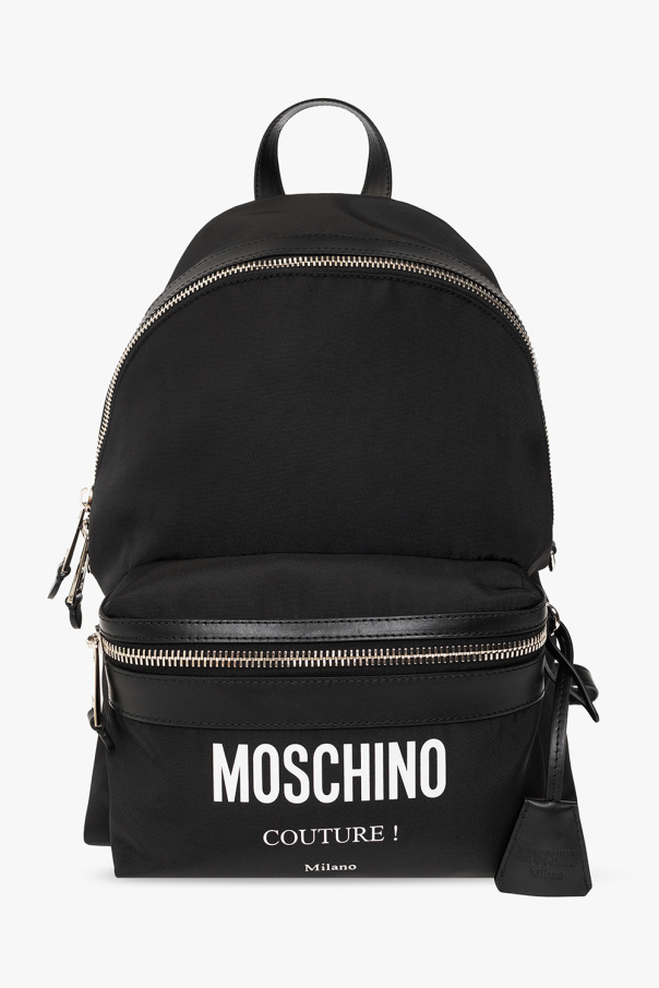 Moschino las backpack with logo