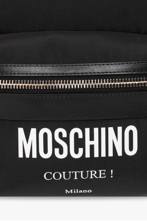 Moschino las backpack with logo