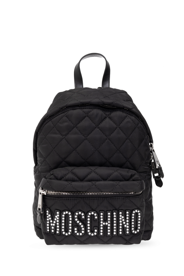 Moschino Sunnei colour-block striped crossbody bag Grün