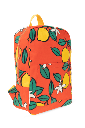 Mini Rodini Backpack with lemon clutch