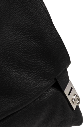 FERRAGAMO Mochila de couro "Twins"