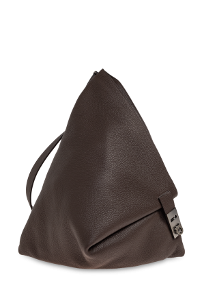 Lederrucksack für eine Schulter