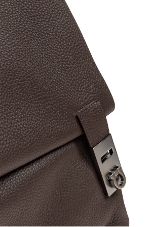 FERRAGAMO Leather one-shoulder backpack